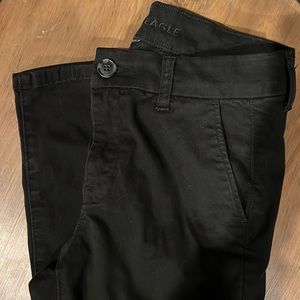American Eagle black stretch pants